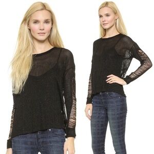 Generation Love Jones Shredded Sweater